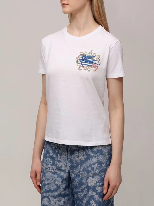 Футболка хлопковая ETRO