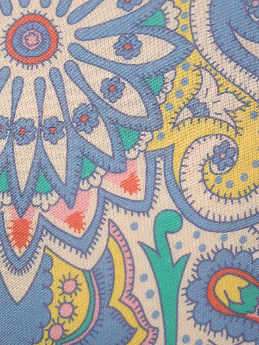 Блуза шелковая