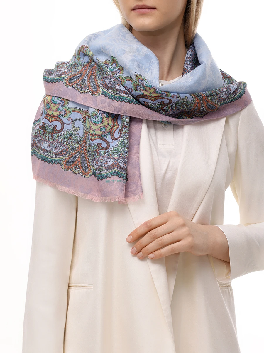 Палантин из модала и хлопка