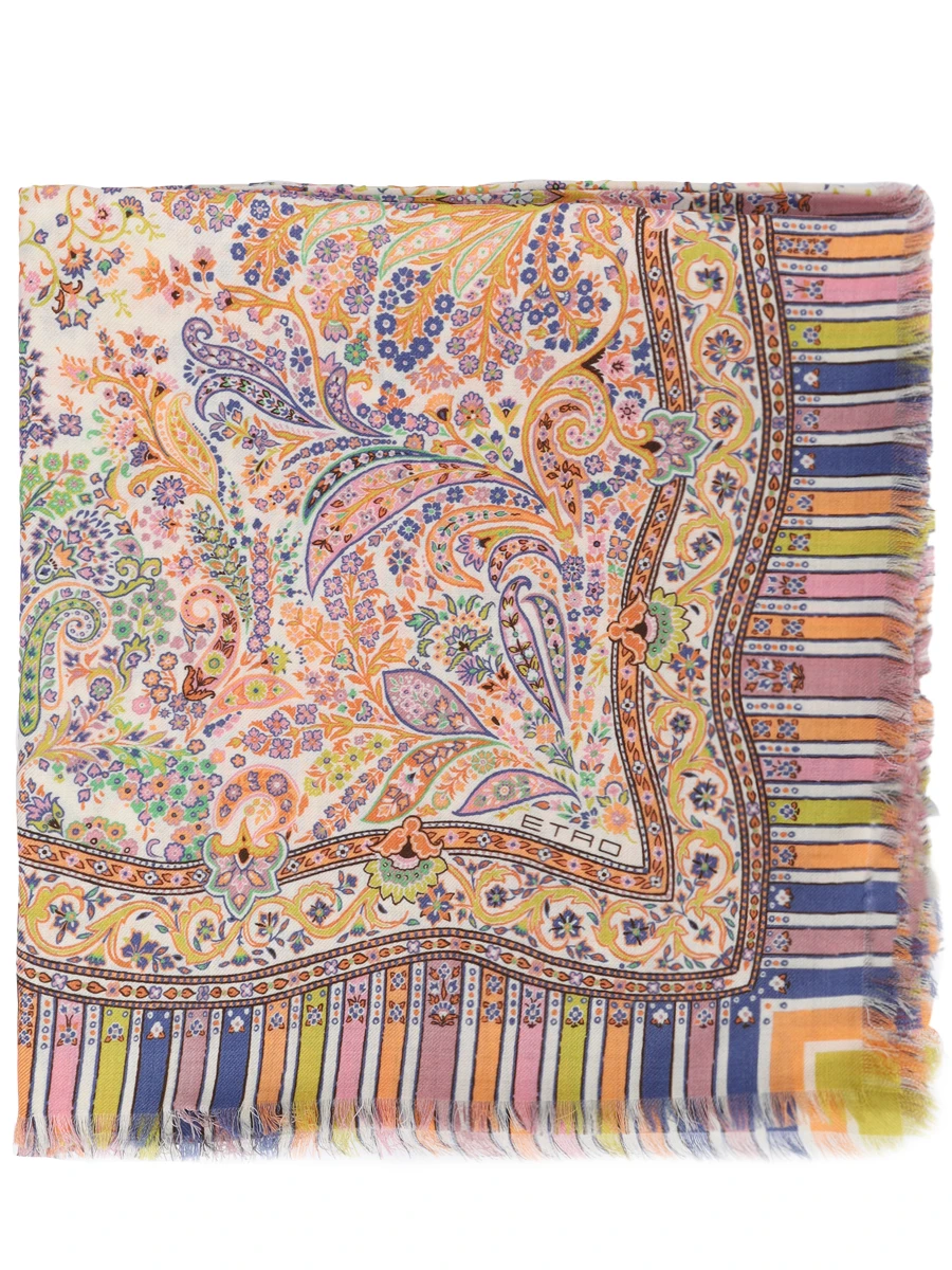 Платок из шерсти и шелка