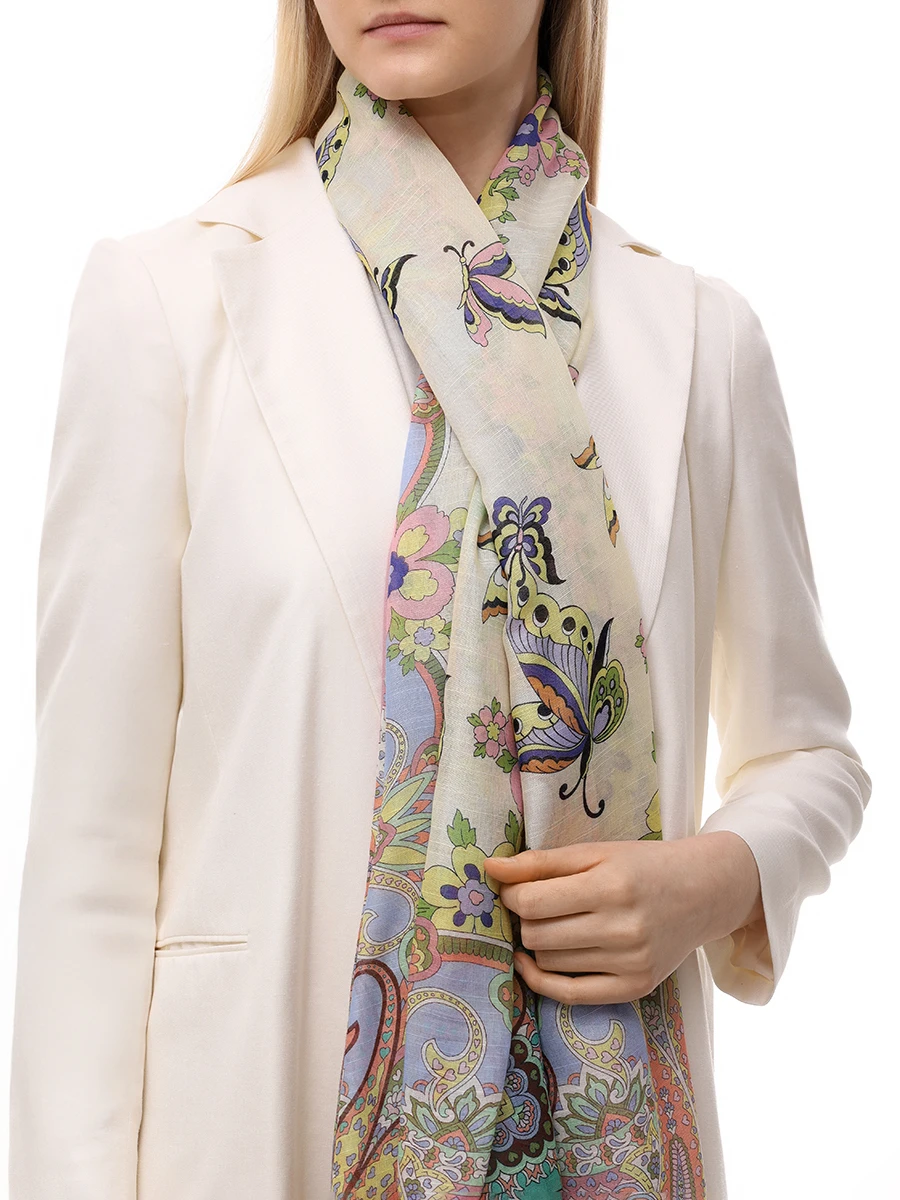 Палантин из модала и хлопка