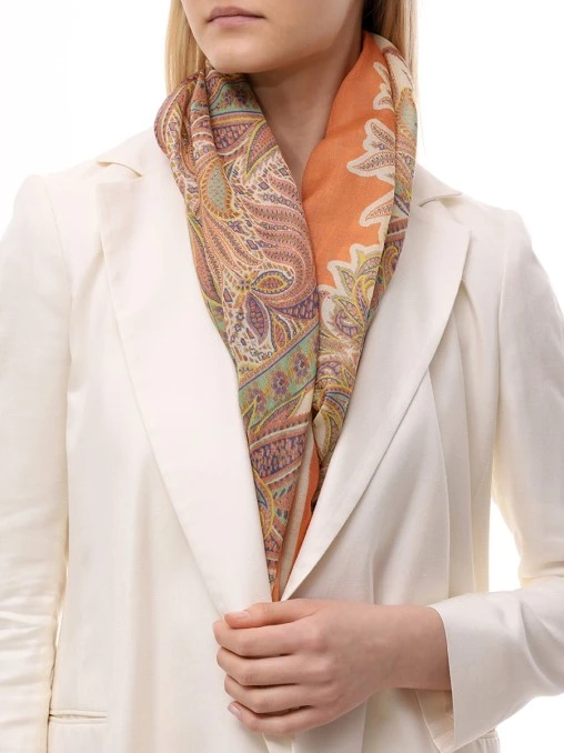 Платок с принтом ETRO