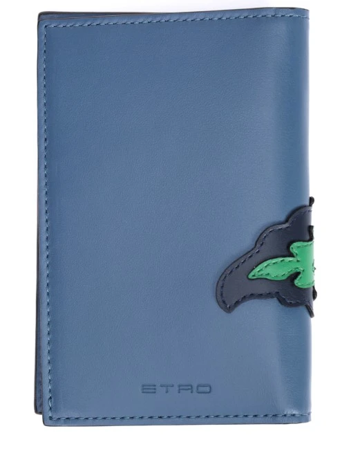 Обложка для документов кожаная ETRO