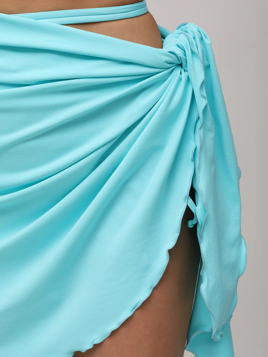 Парео однотонное