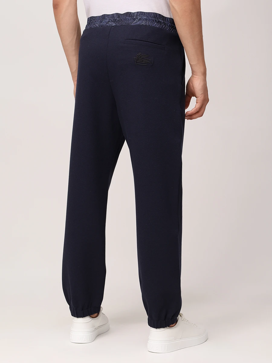 Брюки однотонные