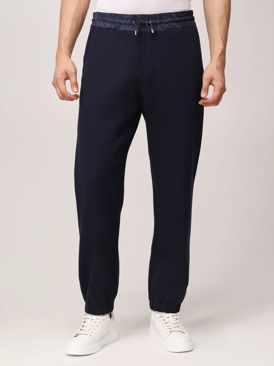 Брюки однотонные