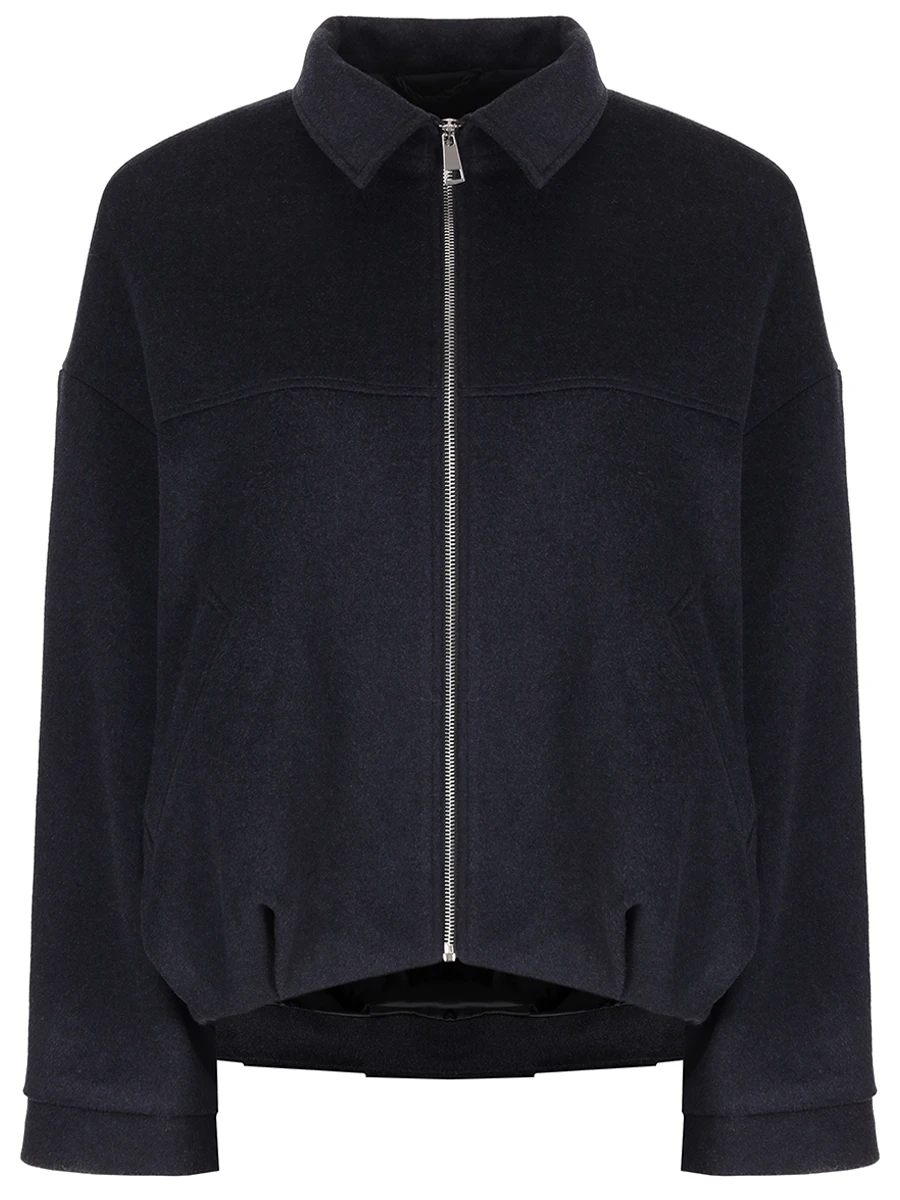 Бомбер Ежевика шерстяной