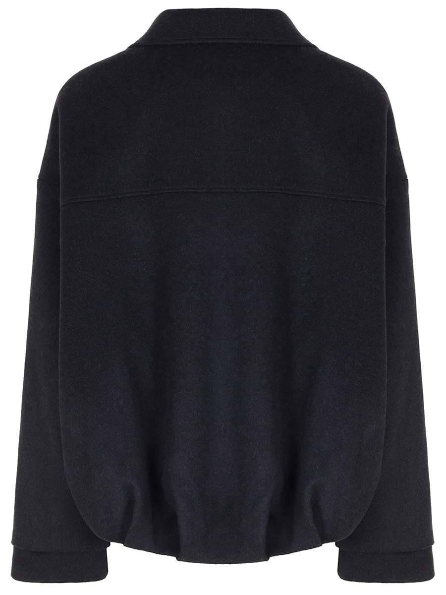 Бомбер Ежевика шерстяной