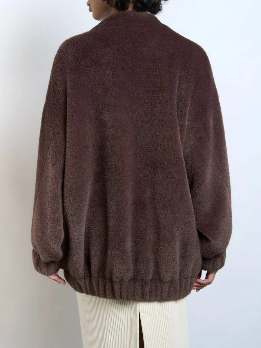 Бомбер Заячья лапка Вrownie из экомеха