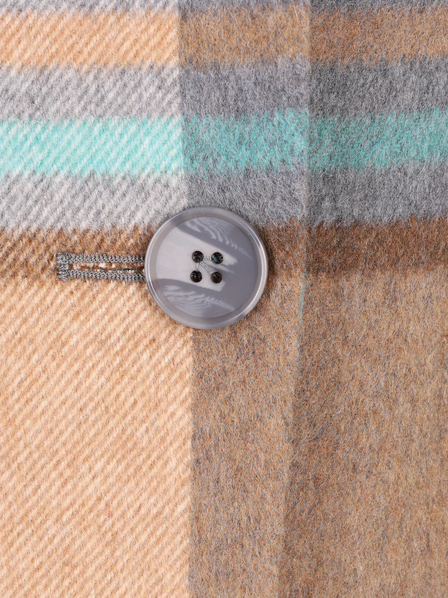 Пальто Виолончель в клетку