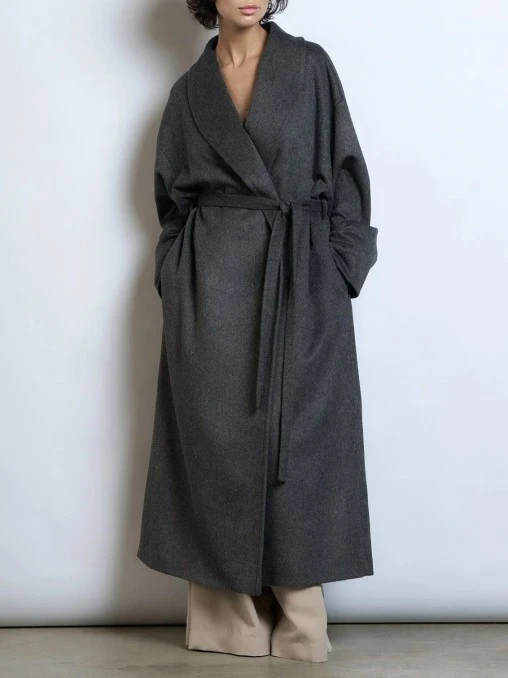 Пальто Сакура Графит шерстяное TOOMATCH