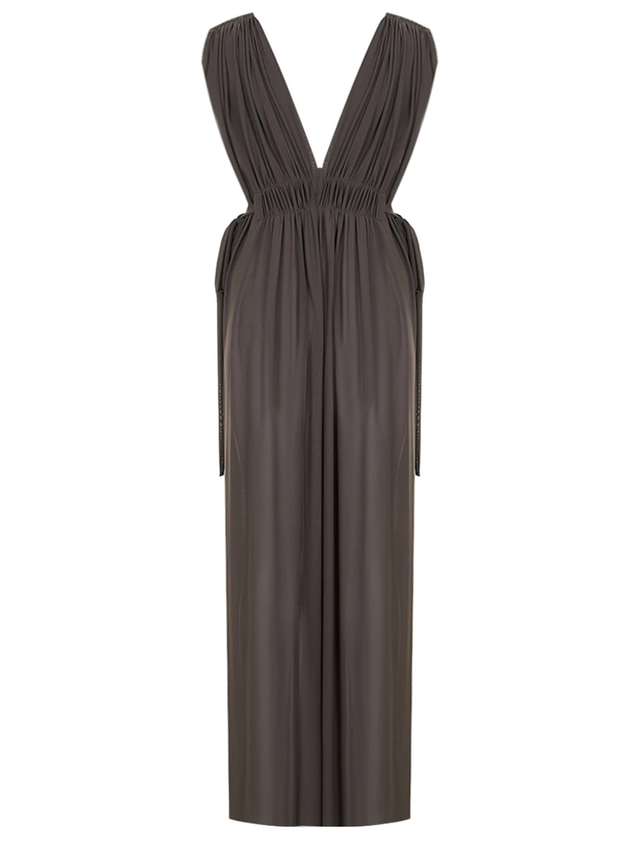 Платье Туманная ночь однотонное