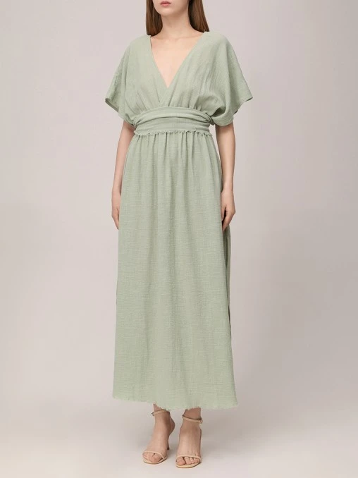 Платье хлопковое MAISON SAINT JULIEN