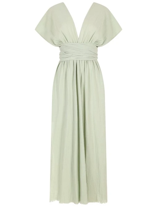 Платье хлопковое MAISON SAINT JULIEN