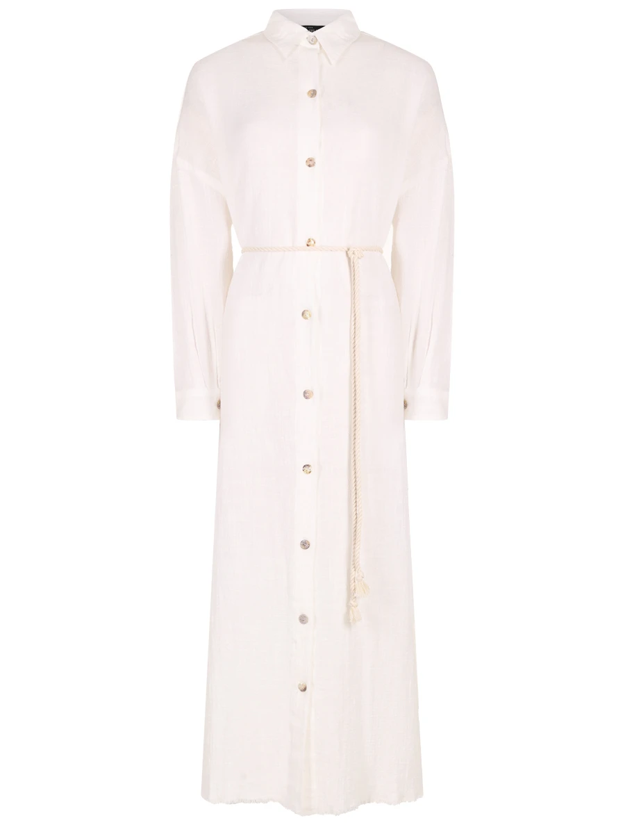 Платье-рубашка хлопковое