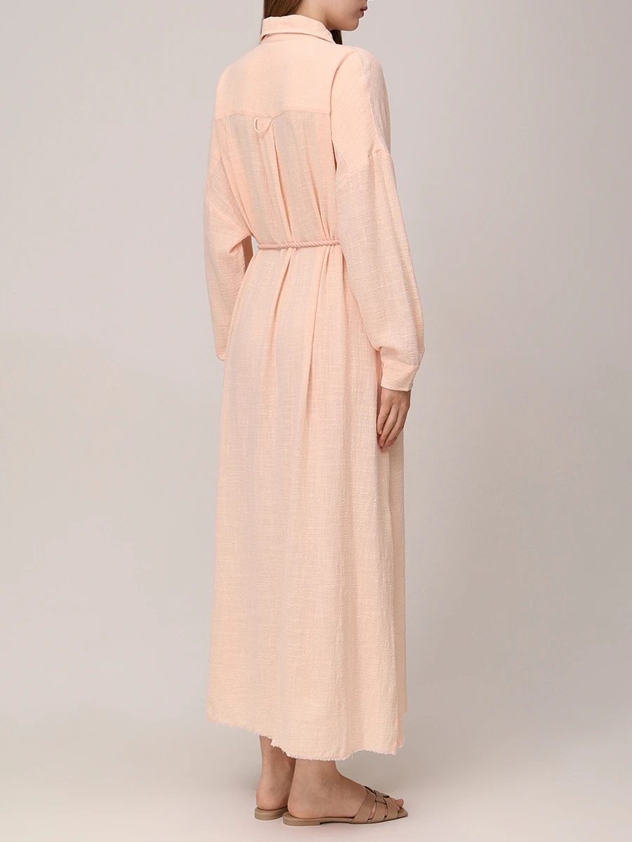 Платье-рубашка хлопковое