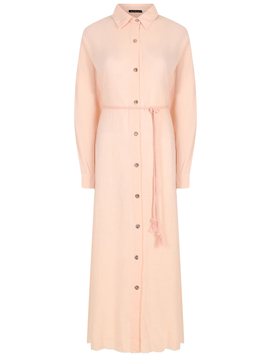 Платье-рубашка хлопковое