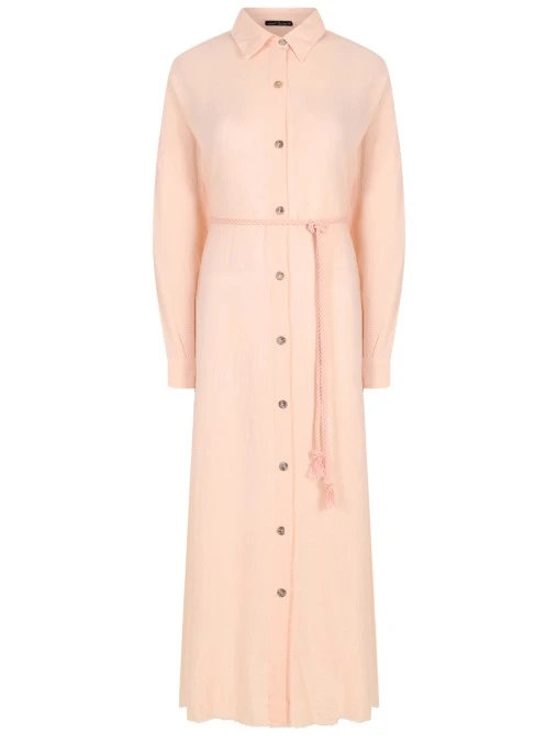 Платье-рубашка хлопковое MAISON SAINT JULIEN