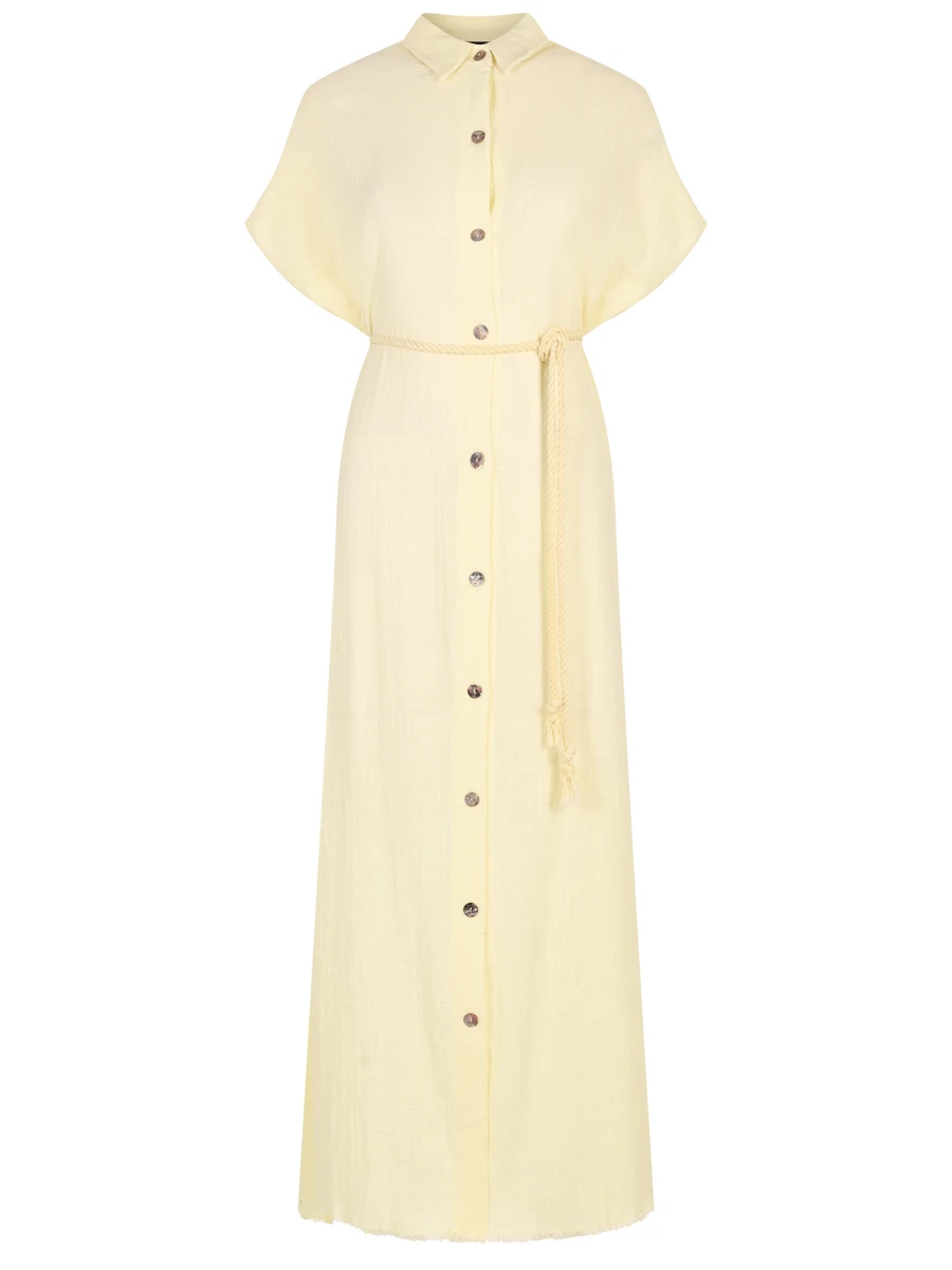 Платье-рубашка хлопковое