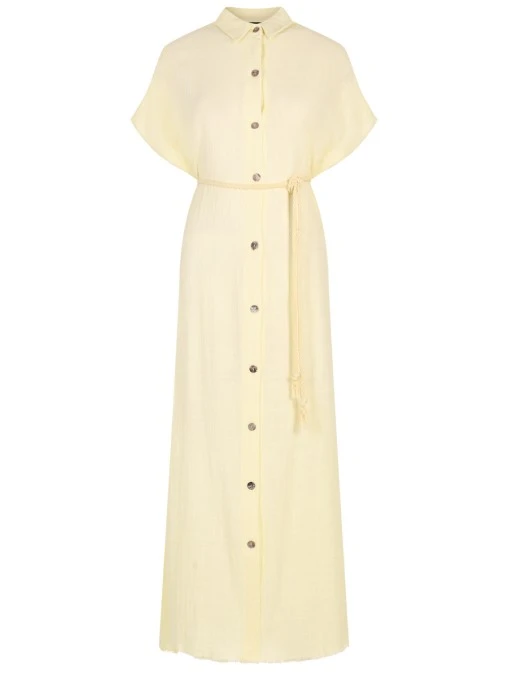 Платье-рубашка хлопковое MAISON SAINT JULIEN