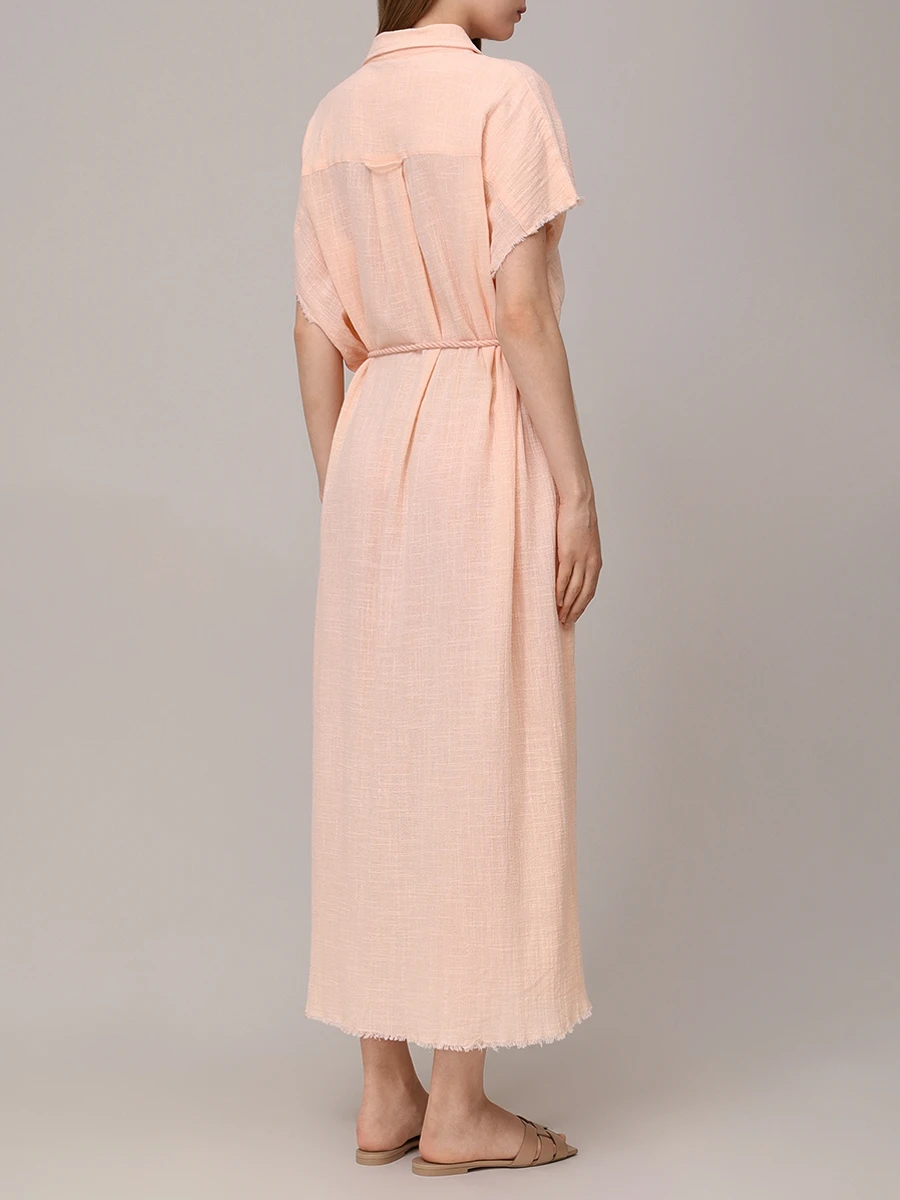 Платье-рубашка хлопковое