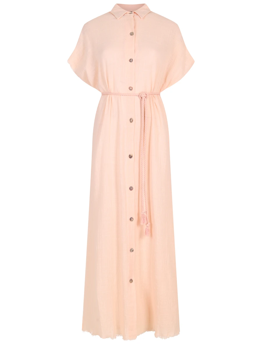 Платье-рубашка хлопковое