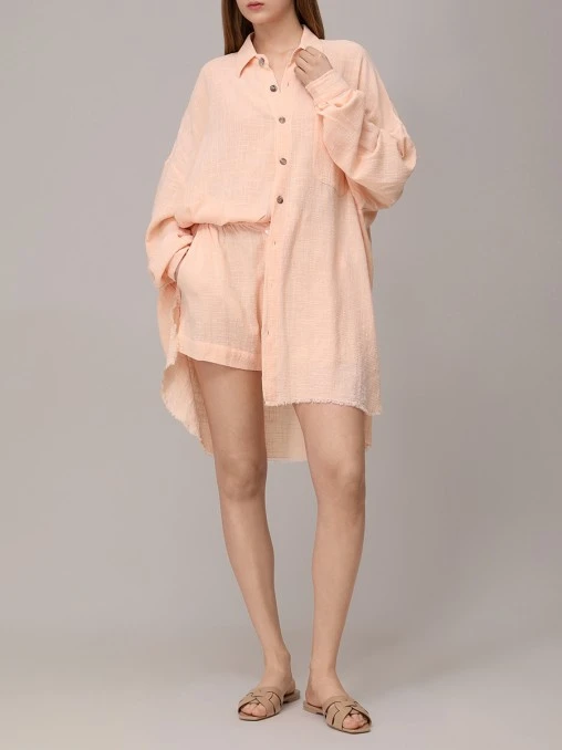 Рубашка хлопковая MAISON SAINT JULIEN