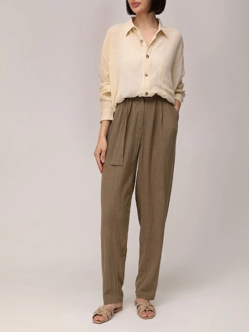 Рубашка хлопковая MAISON SAINT JULIEN