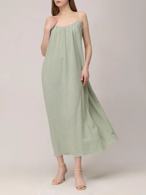 Платье хлопковое MAISON SAINT JULIEN