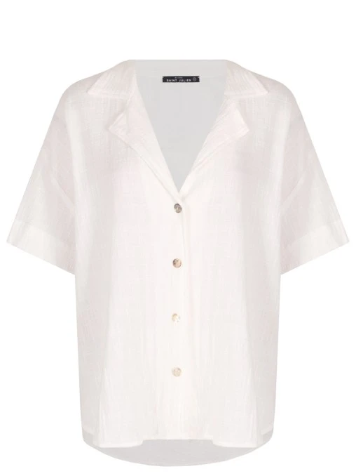 Рубашка хлопковая MAISON SAINT JULIEN