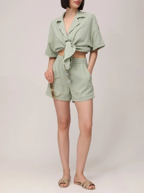 Рубашка хлопковая MAISON SAINT JULIEN