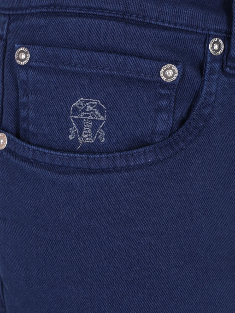 Джинсы Slim Fit хлопковые