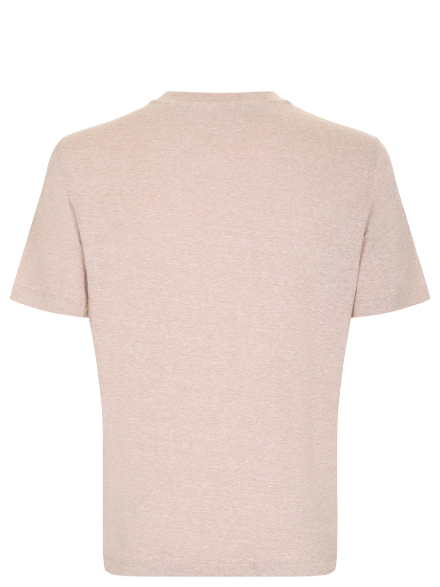 Футболка изо льна и хлопка