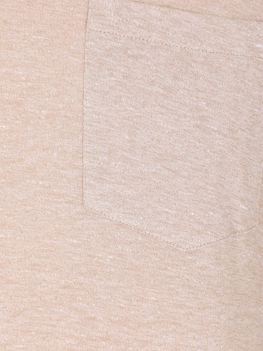 Футболка изо льна и хлопка