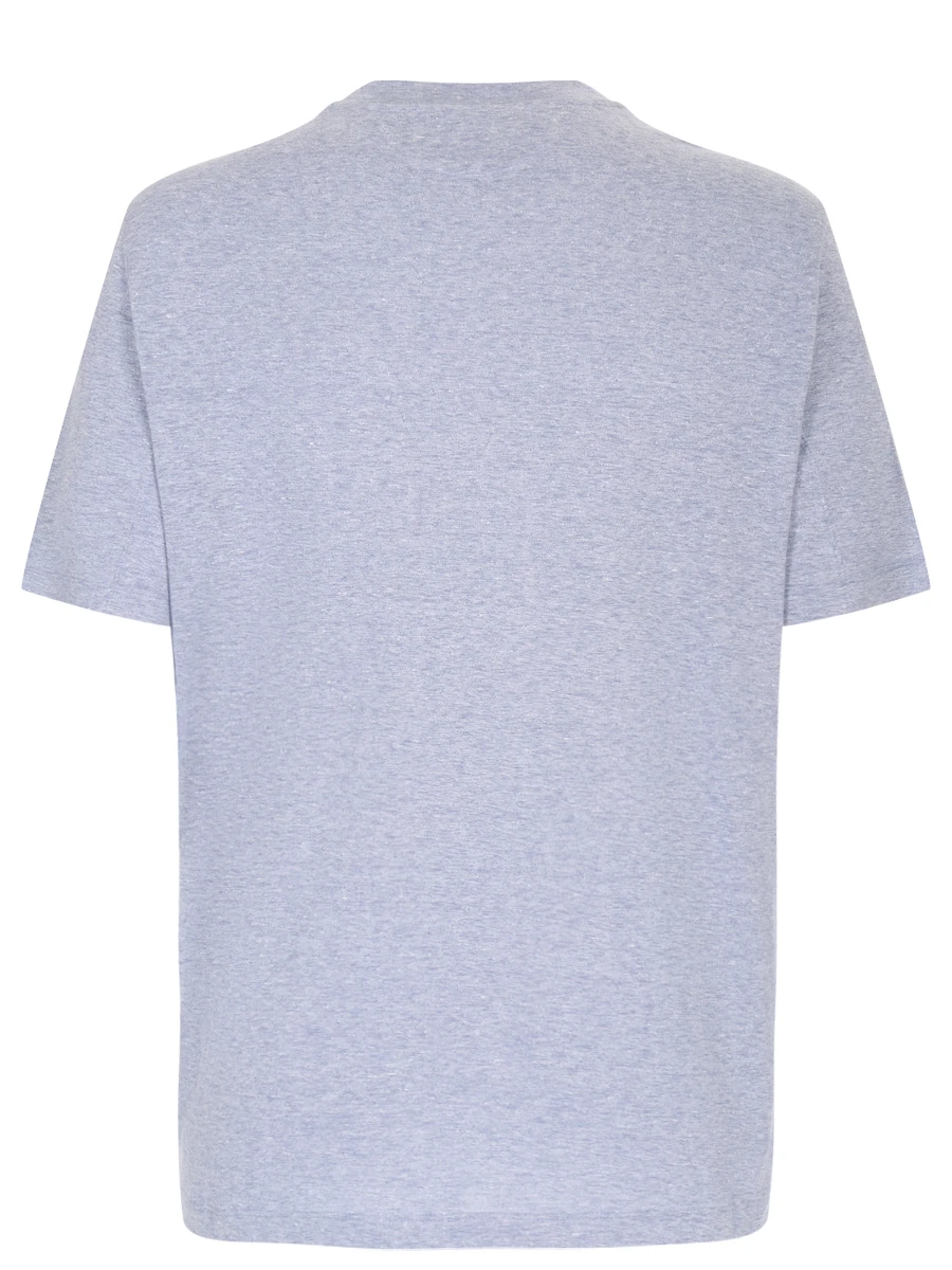 Футболка изо льна и хлопка