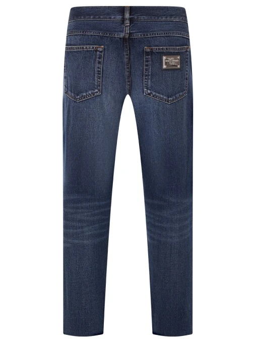 Джинсы Regular Fit хлопковые DOLCE & GABBANA