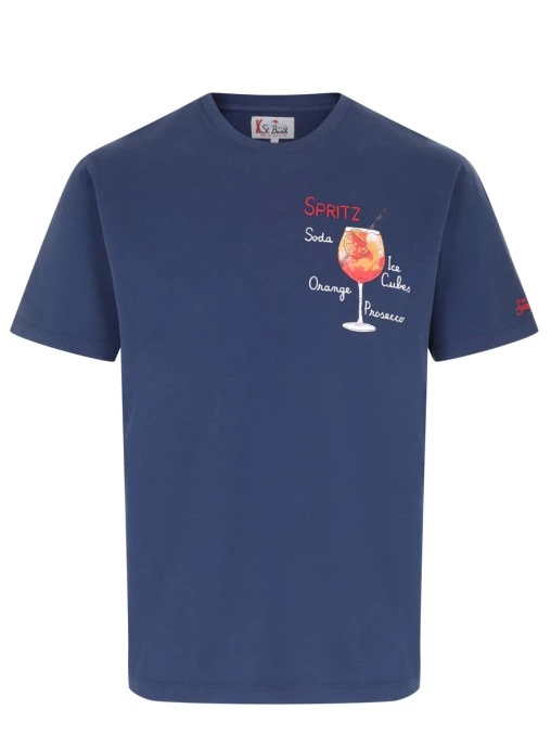 Футболка хлопковая MC2 SAINT BARTH