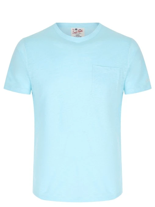 Футболка льняная MC2 SAINT BARTH