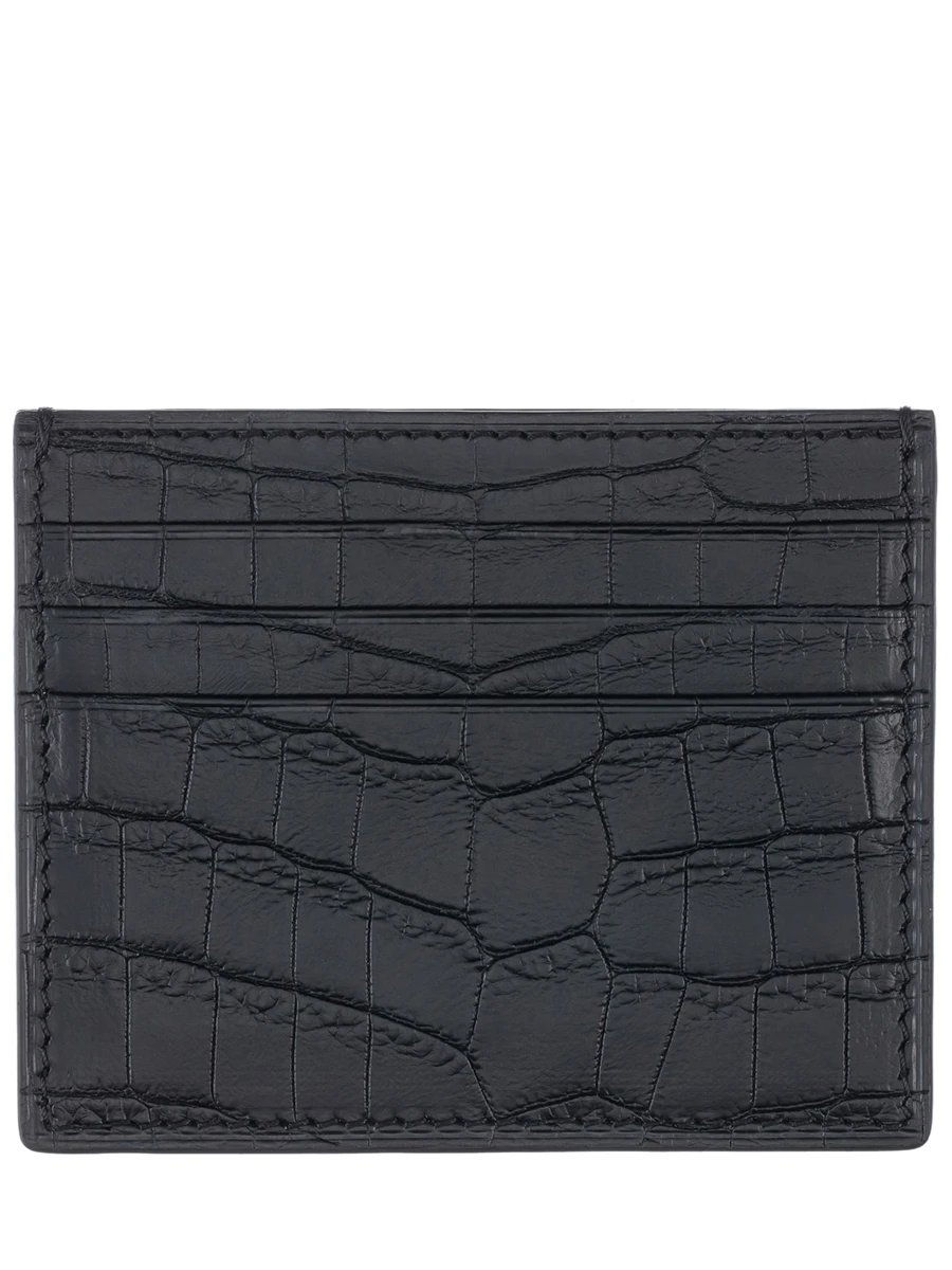 Картхолдер из кожи крокодила