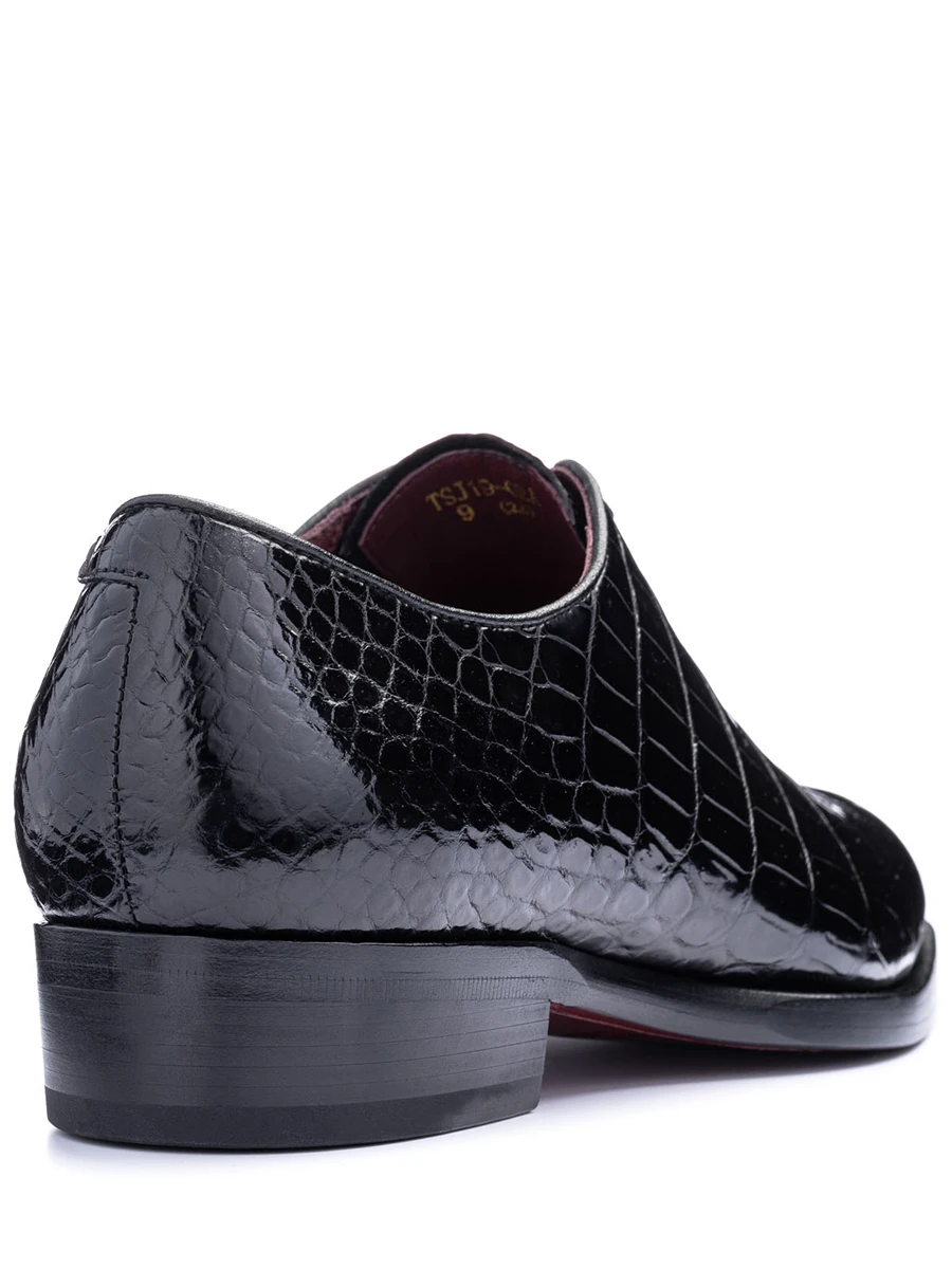 Оксфорды из кожи крокодила