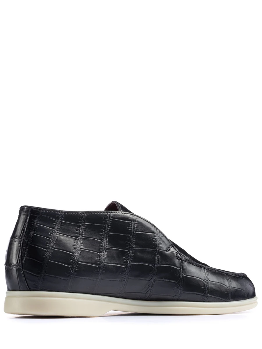 Лоферы из кожи крокодила