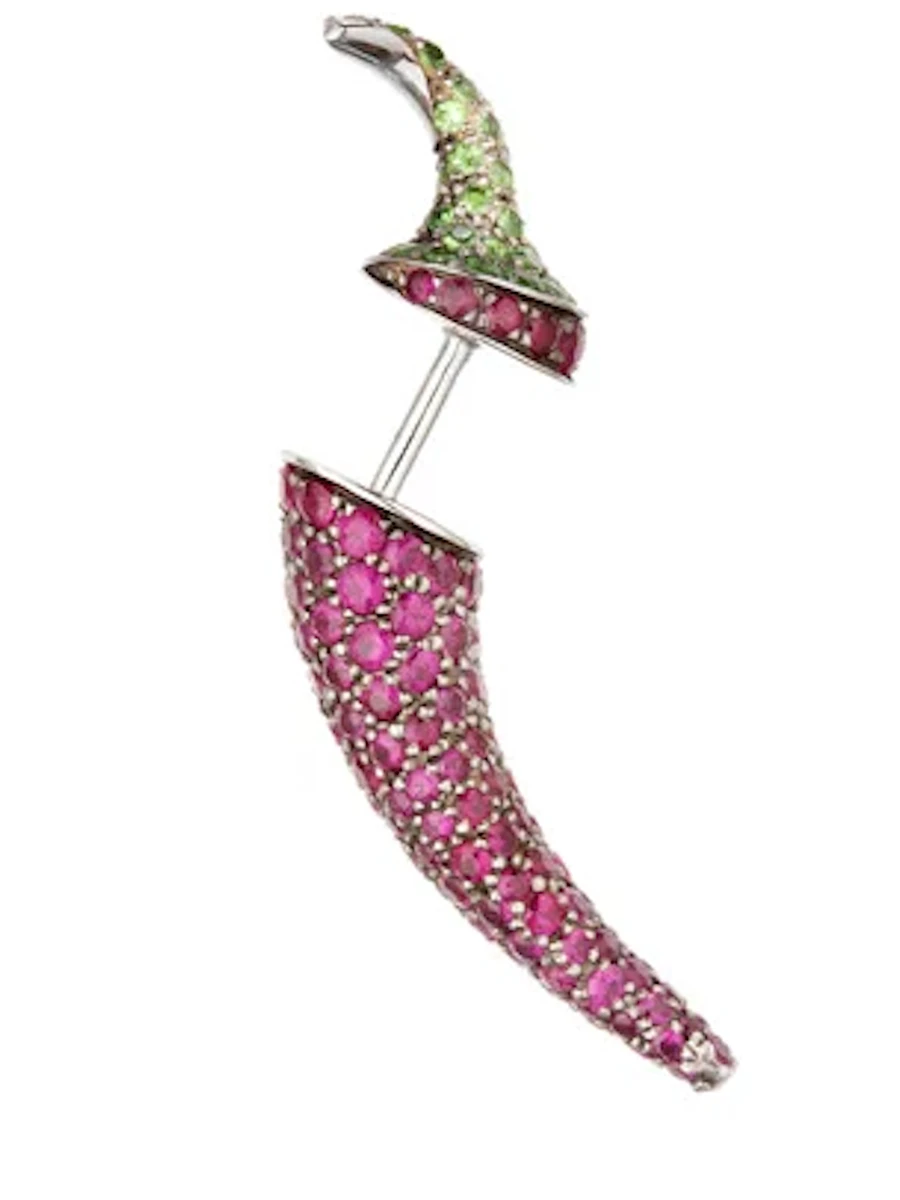 Моно-серьга Red Hot Chili Pepper