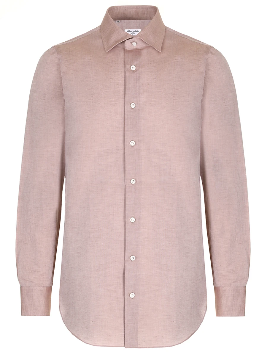 Рубашка из хлопка и льна