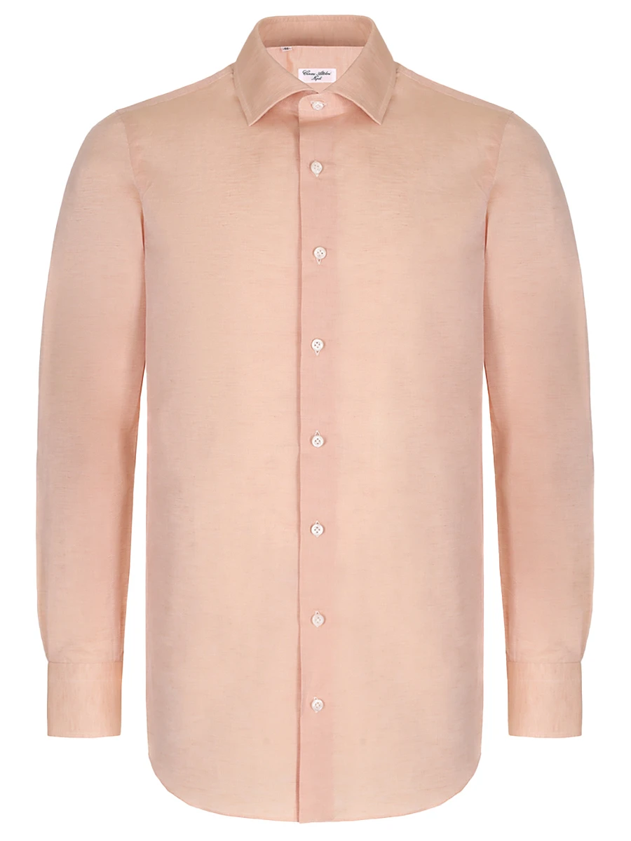 Рубашка из хлопка и льна