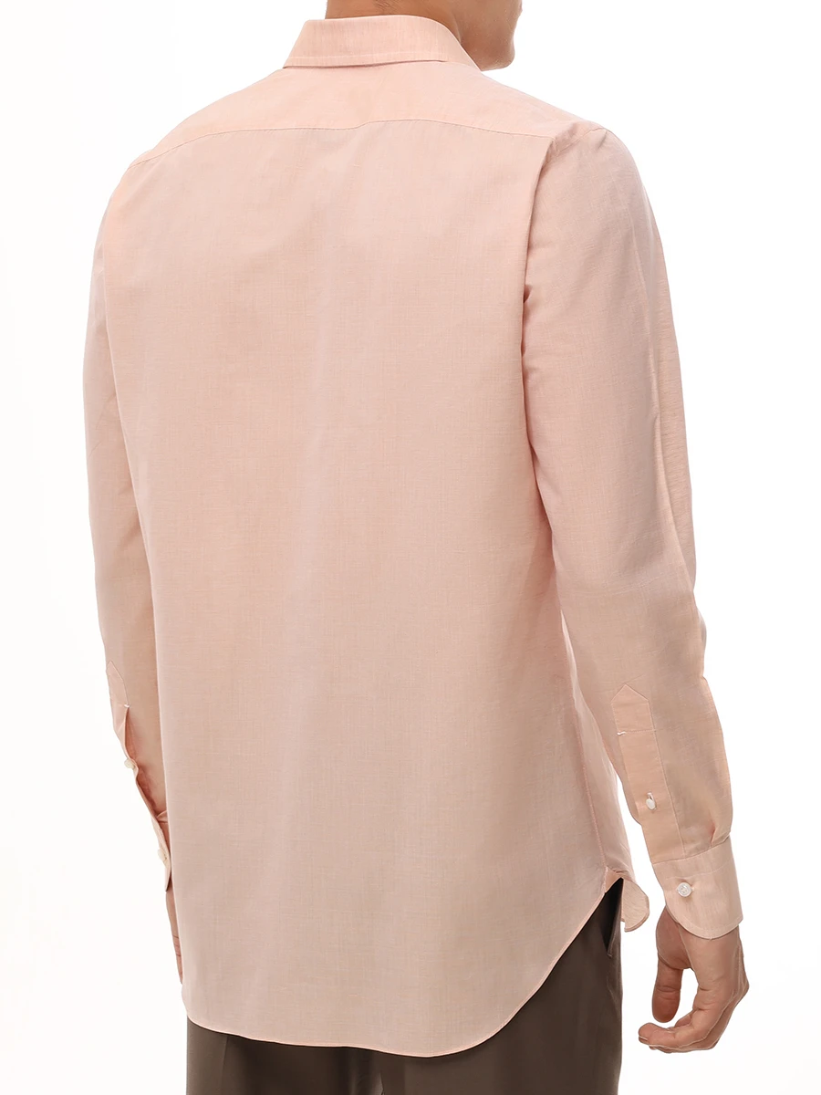 Рубашка из хлопка и льна