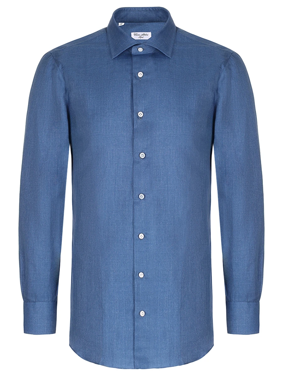 Рубашка из хлопка и льна