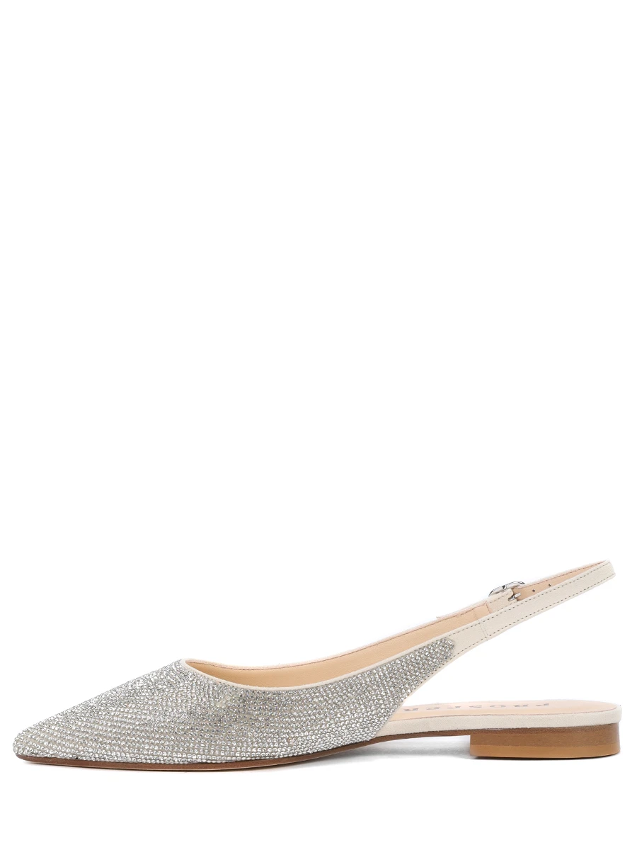Балетки со стразами