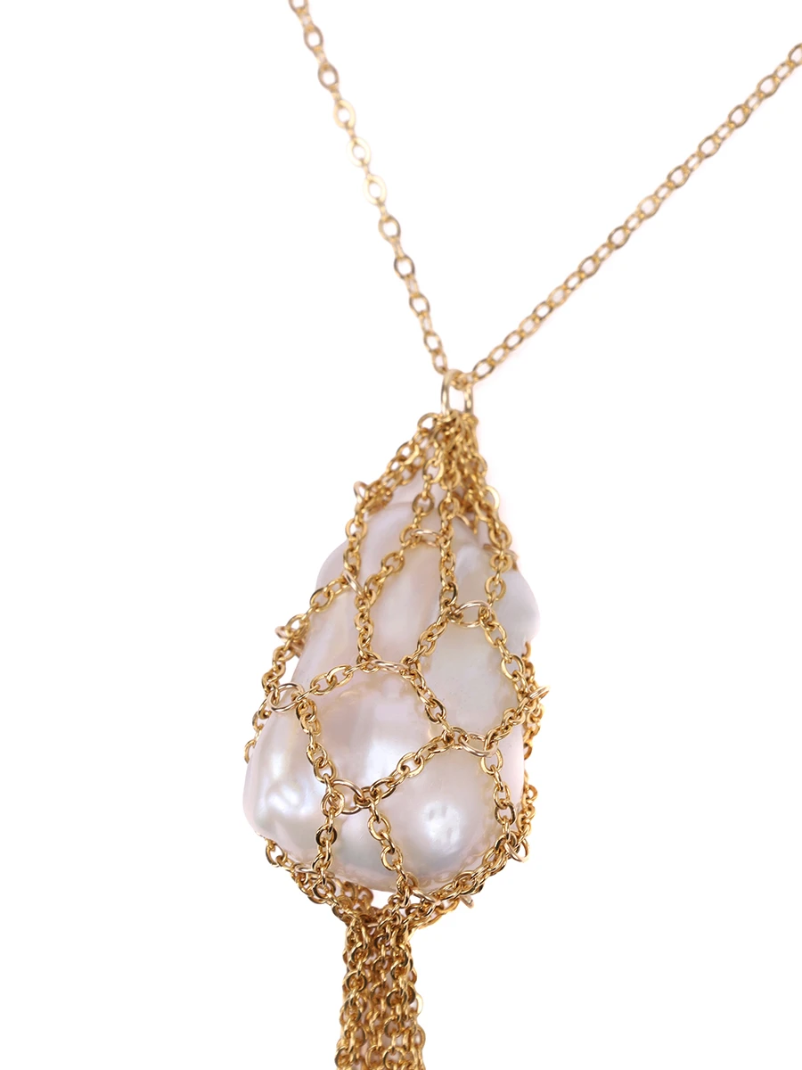 Кулон с жемчугом