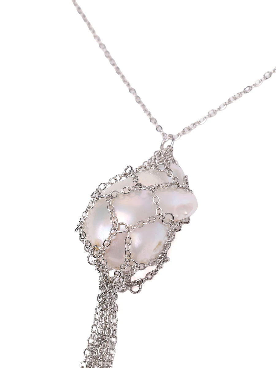 Кулон с жемчугом