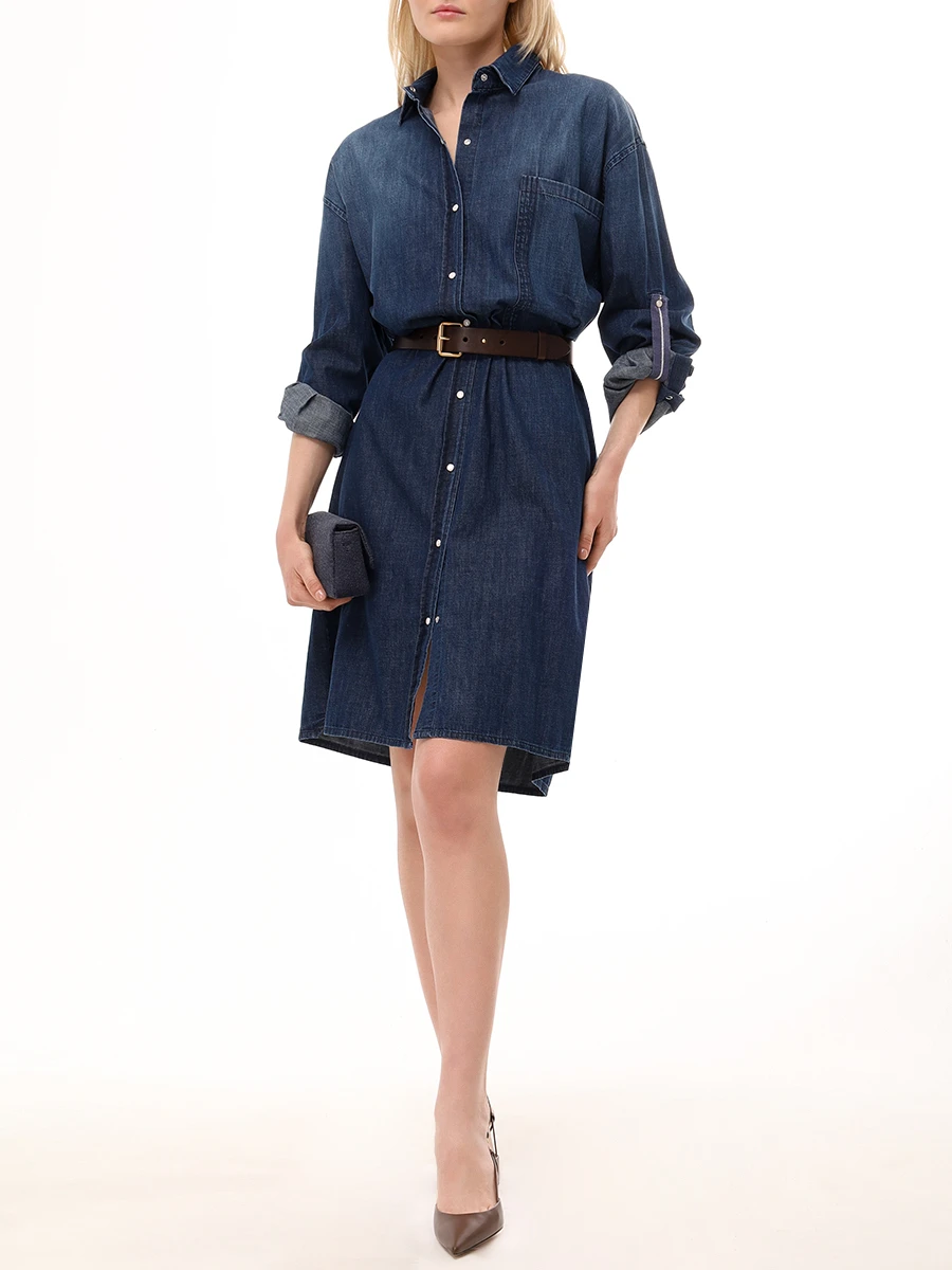 Платье джинсовое